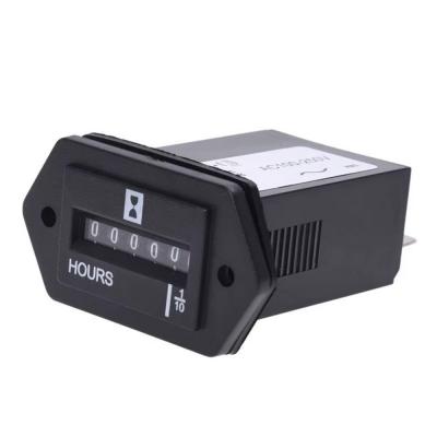 Compteur d'heures g�n�rateur compteur minuterie m�canique jauge pour moteur diesel gaz HM002