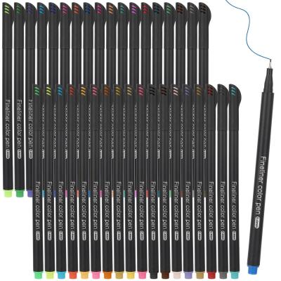 Lot de 36 Stylos � Pointe Fine 0.4mm   Stylos Feutres Couleurs pour Dessin Pr...