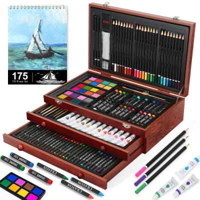 Mallette De Peinture De Qualit� Sup�Rieure  175 Pi�Ces  Dans Un Coffret En Bo...