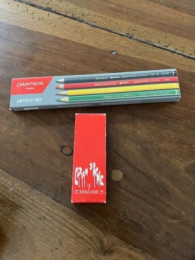 crayons de couleur Caran d'Ache