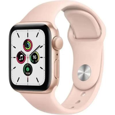 Apple Watch SE GPS   40mm Bo�tier aluminium Or   Bracelet Rose des Sables 2020