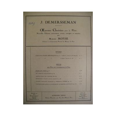 Piano fl�te vari�e Demersseman Jules Grand Air 1937