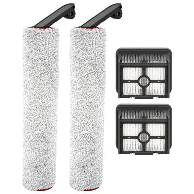 4 Pi�ces 12 Pro Brosses Rotatives Et Filtres Hepa De Rechange Pour Aspirateur...