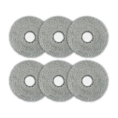 Lot de 6 chiffons de rechange pour robot aspirateur Dreame X50 Ultra- X40 Ult...