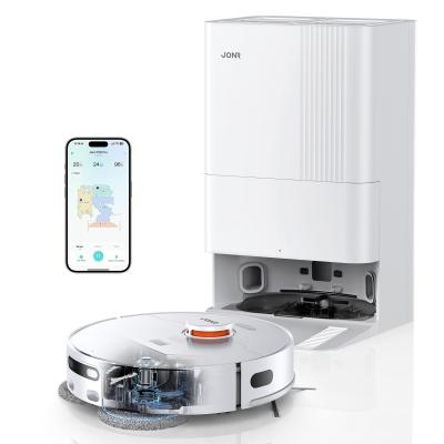 JONR T5 Pro Aspirateur Robot Fonction Essuyage 8150Pa LiDAR S�chage � Air Chaud Neuf De