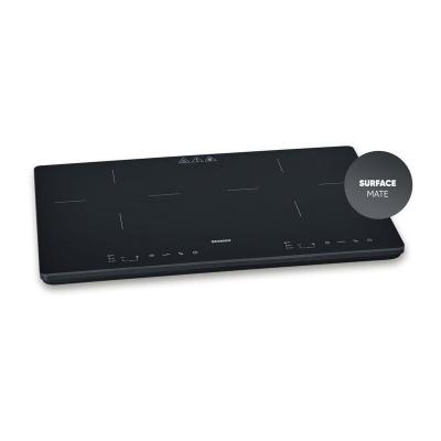 Plaque a induction portable   SEVERIN   2 foyers   60,0 x 38 x 4,2 cm   Noir   D