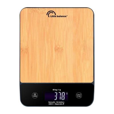 Balance de cuisine   LITTLE BALANCE   8712   Happy Genius 10   USB   Sans pile
