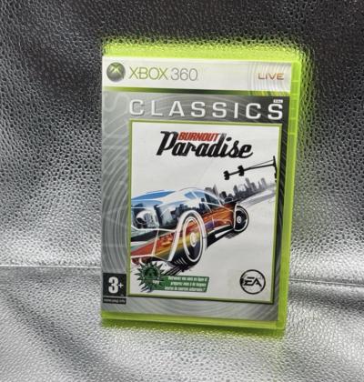 Burnout Paradise Classics Xbox 360 PAL FR Complet Bo�te Notice EA Games Course
