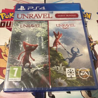 Unravel Yarny Bundle Unravel Two Playstation 4 PS4 Neuf PS5
