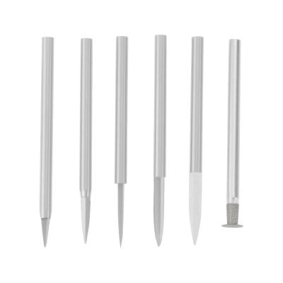 Lot de 6 forets de sculpture sur bois � tige de 3 mm compatibles avec outil r...