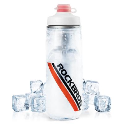 Gourde de Sport Isotherme Froid, Soft Bidon V�lo VTT en PP5, Bidon d eau