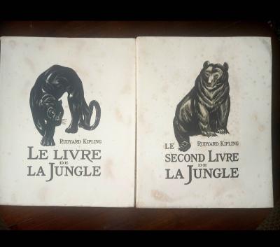 kipling livre de la jungle et le second livre illustrations Andr� Collot