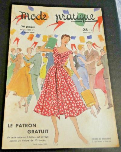 Magazine La Mode Pratique July 15 1950 No 14