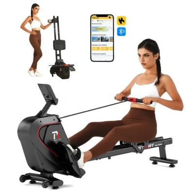 Rameur d'appartement avec �cran Bluetooth, 16 niveaux de r�sistance