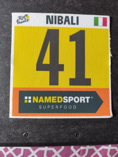 DOSSARD TOUR DE FRANCE 2021 NIBALI