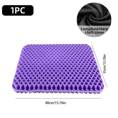 Coussins De Si�ge En Gel Pour Automobile, Con�us Pour L'�t�, Respirant, D�compre