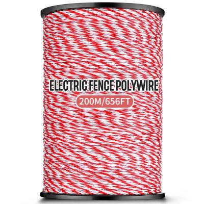 Rouleau De Corde De Cl�ture �lectrique En Polywire, 200-500M, Avec Corde En Poly
