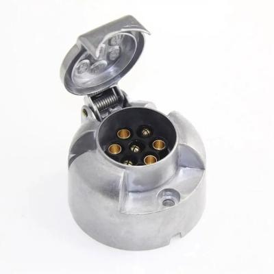Prise 7 Broches Femelle Caravane   Connecteur Remorque Voiture Bateau 12v