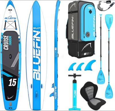 Pack Stand Up Paddle (SUP) gonflable de la marque Bluefin, mod�le Cruise Tandem