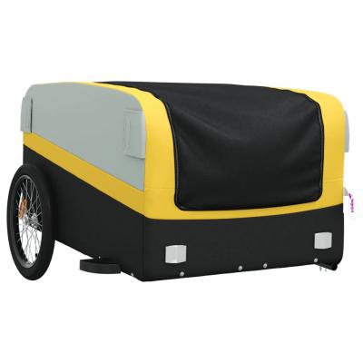 Remorque chariot transport de v�lo 45 kg fer jaune Helloshop26 02_0044149