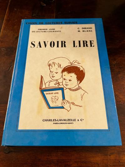 LIVRE SCOLAIRE-LECTURE-SAVOIR LIRE CE1 LAVAUZELLE 1963 EO TBE