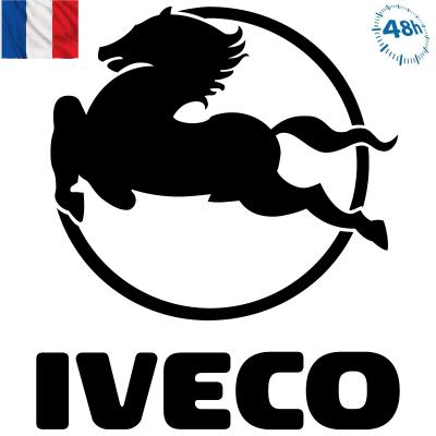 Drapeau publicitaire tissus banni�re flag IVECO trucks camion 90x150 CM
