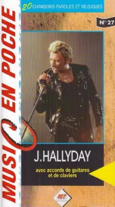 Hallyday avec accords de guitares et de claviers, Johnny Hallyday