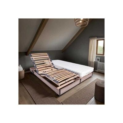 Ensemble relaxation matelas   sommiers �lectriques 2x70x190   Mousse   Ferme