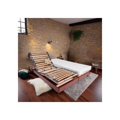 Ensemble relaxation matelas   sommiers �lectriques 2x80x200   Mousse   Ferme