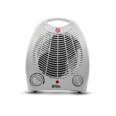 Chauffage soufflant   2000W   WARM TECH   240V   Jusqu'a 15m3   Blanc