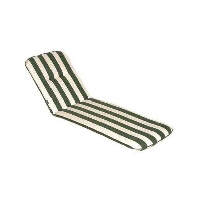 JARDIN PRIVE Coussin bain de soleil CANCALE Vert 184x59x5,5cm