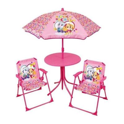 FUN HOUSE PAT'PATROUILLE Salon de jardin   1 table 46x�46 cm, 2 chaises