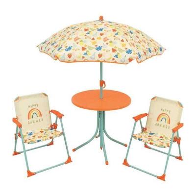 FUN HOUSE Fruity's Salon de jardin   1 table H.46 x �46 cm, 2 chaises