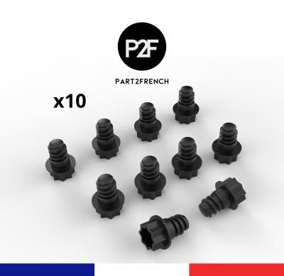 Vis de Rechange Salon de Jardin Allibert ou Compatibles   Lot de 10   41 mm