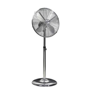 ARIZONA   Ventilateur sur pied �40cm 50W chrom� oscillant