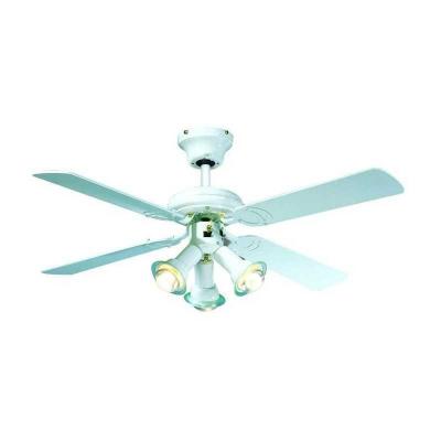 FARELEK   MALDIVES O 107 cm   Ventilateur de plafond reversible, 4 pales laquees
