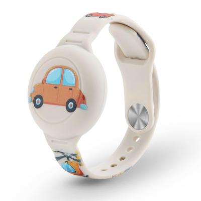 Bracelet �tanche pour AirTag, Bracelet en Silicone pour Enfants, Housse de Pr...