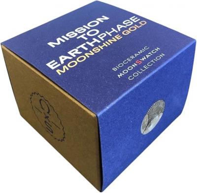 Swatch x Omega Mission to the Earthphase Moonshine Gold Ao�t