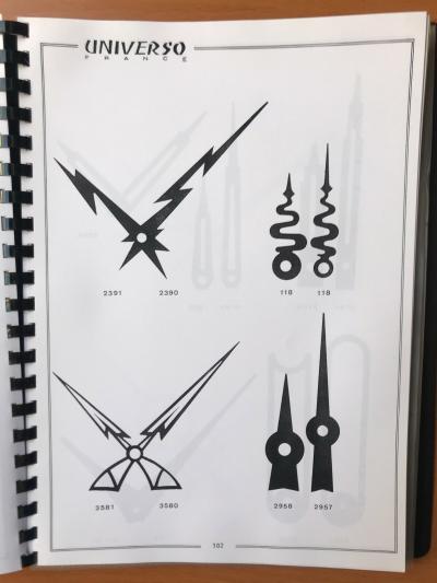 Catalogue Horlogerie UNIVERSO   Tissot Swatch   Collection d'Aiguilles   1993
