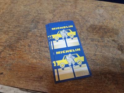 1 Sticker autocollant bib MICHELIN pression  Pneu