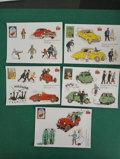 TINTIN   Autocollant Stickers