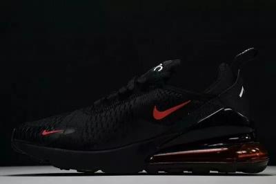 Chaussures de course homme Nike Air Max 270 noir rouge