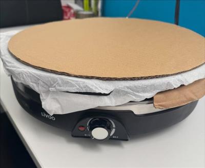 Cr�pi�re �lectrique XXL   LIVOO DOC239   38 cm   Design Noir