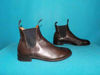 Premiata Brown All Leather Chelsea Boots Size 7 Or 42 EU