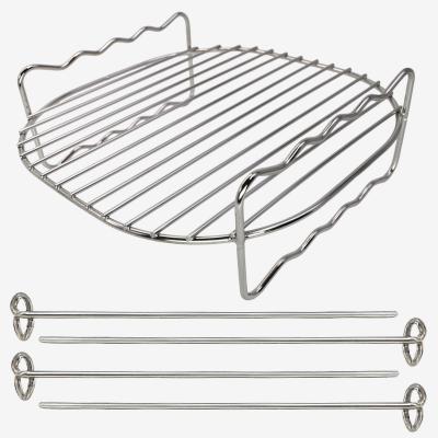 Accessoires pour Friteuse � Air 8 Pouces, Grille pour Air Fryer Double Couche...
