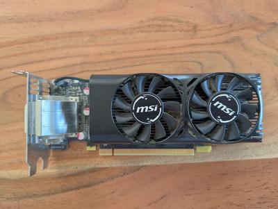 Gtx 1650 low profile 4gb OC MSI