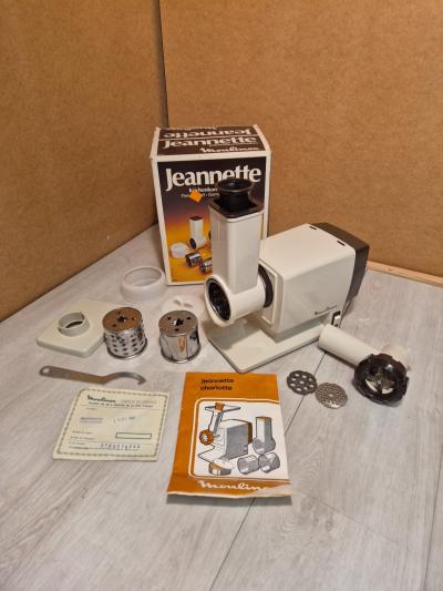 Robot Jeannette Moulinex Jamais Servi Complet des Ann�es 85