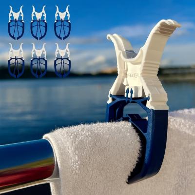 , Lot de 6 Pinces � Linge, Antitemp�te et Verrouillables, pour Garder Vos Ser...