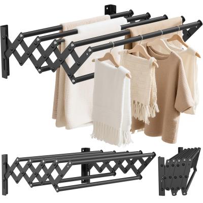 �tendoir � Linge Mural Pliable, S�choir � Linge Mural en Acier Inoxydable ave...