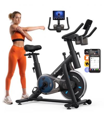 V�lo d'appartement silencieux MERACH S26 pour cardio training � domicile v�lo d'appartement